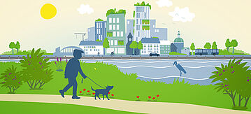 Vorschaubild zum Erklärfilm: Klimaanpassung in Städten