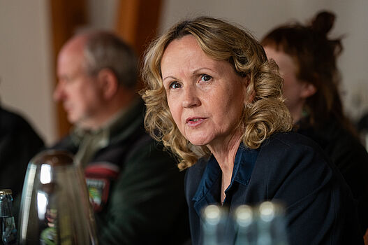 Bundesumweltministerin Steffi Lemke besucht Projektflächen in Sachsen-Anhalt Portrait von Steffi Lemke