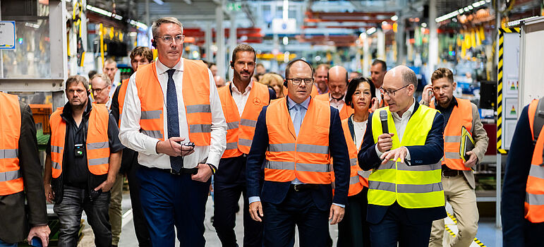 Pressereise von Bundesumweltminister Schneider in Rheinland-Pfalz Pressereise von Bundesumweltminister Schneider in Rheinland-Pfalz